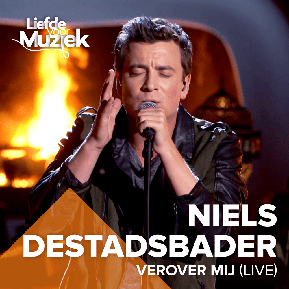 Album cover art for "Verover Mij (Uit Liefde Voor Muziek)" by Niels Destadsbader