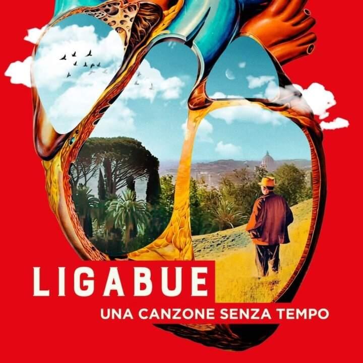 Album cover art for "Una canzone senza tempo" by Ligabue