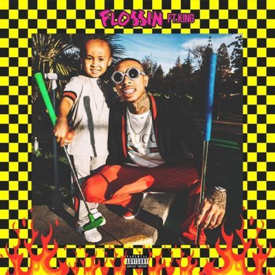 Album cover art for "Flossin" by Tyga & King (Cairo)