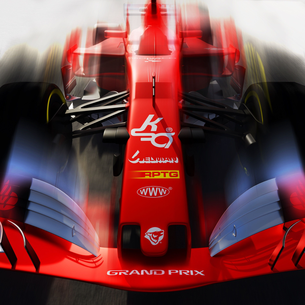 Album cover art for "Grand Prix" by K.S.A