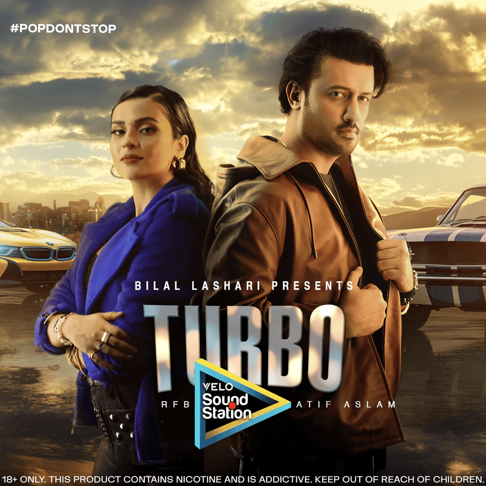 Album cover art for "Turbo" by Atif Aslam