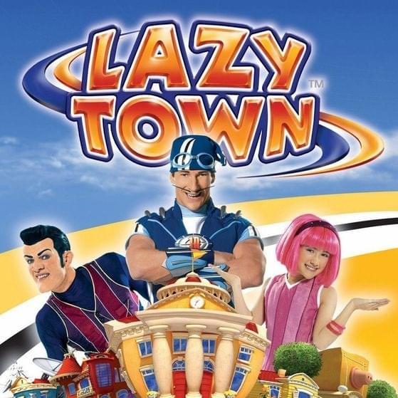 Album cover art for "Wake Up" by LazyTown