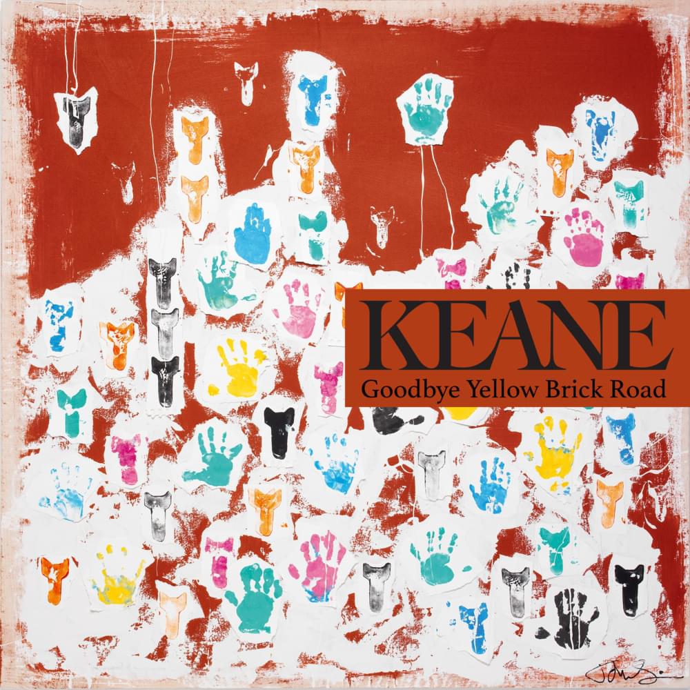 Album cover art for "Goodbye Yellow Brick Road" by Keane & Faultline