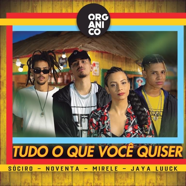 Album cover art for "Tudo o Que Você Quiser" by Rap Box & JayA Luuck & Mirele (BRA) & Noventa & SóCiro