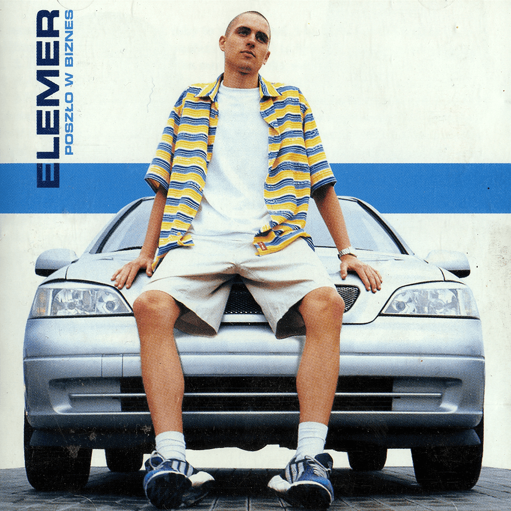 Album cover art for "Jestem Eis kotku" by Elemer