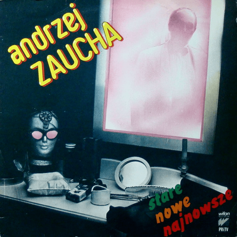 Album cover art for "Bezsenność We Dwoje" by Andrzej Zaucha