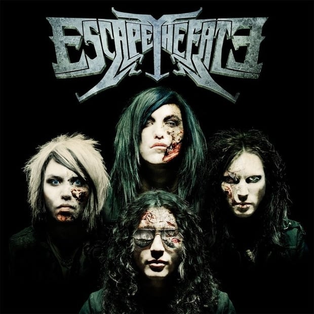 Album cover art for "Massacre" by Escape The Fate