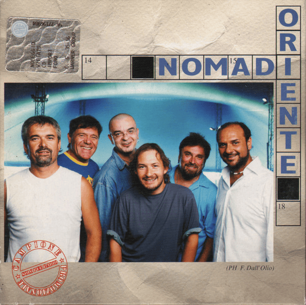 Album cover art for "Oriente" by Nomadi