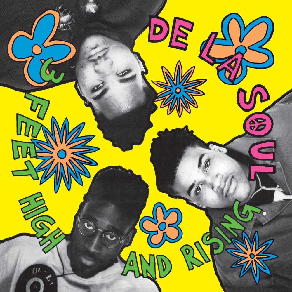 Album cover art for "Description" by De La Soul & Q-Tip & Prince Paul