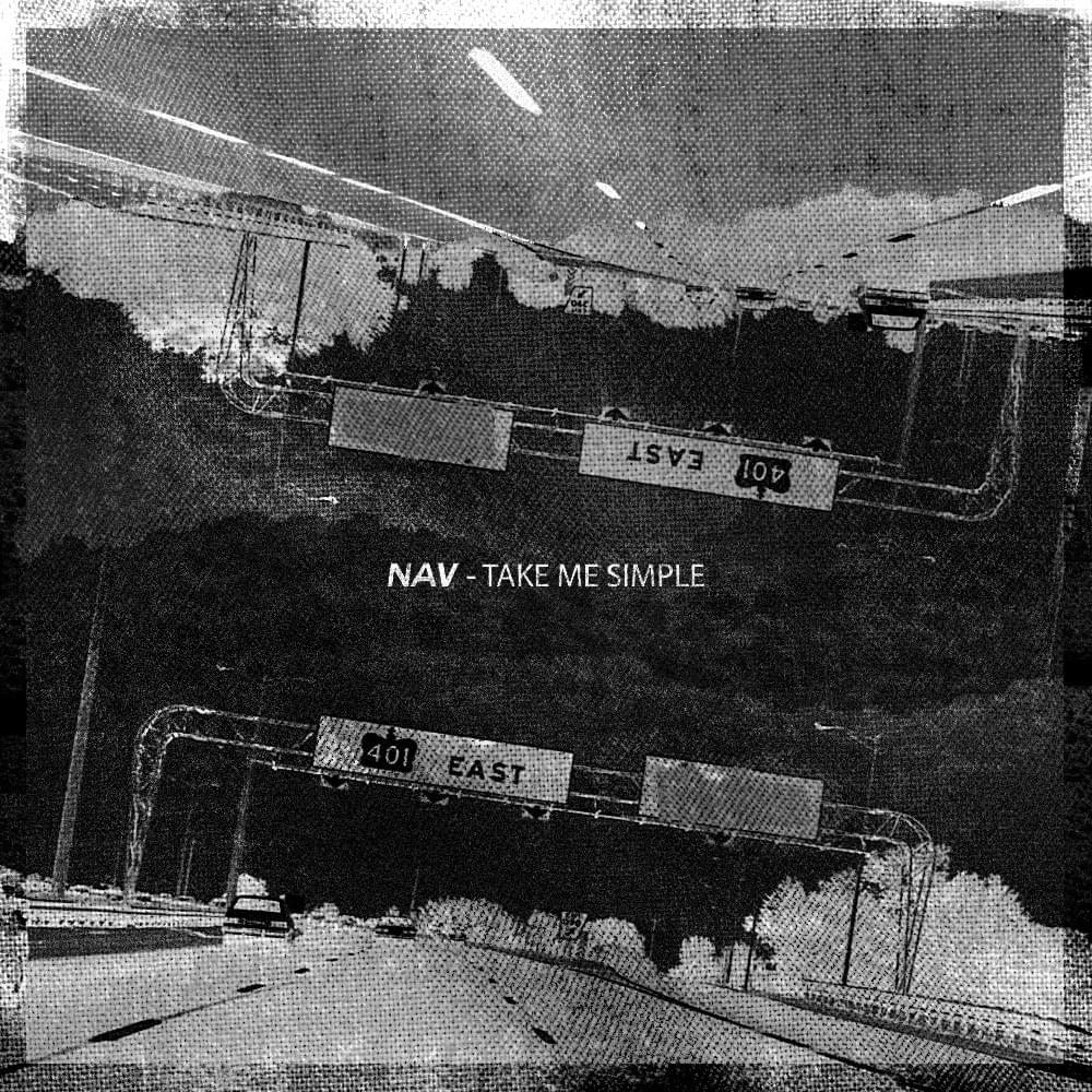Album cover art for "Take Me Simple" by NAV