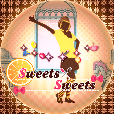 Album cover art for "Sweets×Sweets" by チームDEKARIS (Team DEKARIS)