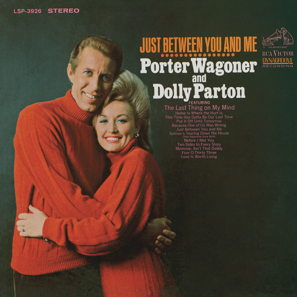 Album cover art for "The Last Thing on My Mind" by Dolly Parton
