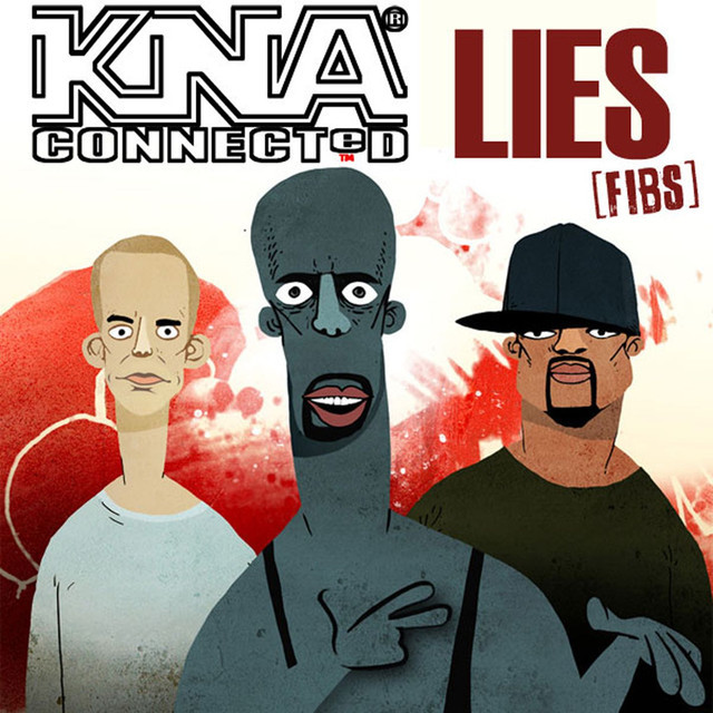 Album cover art for "Fibs (Løgn & Latin)" by KNA Connected