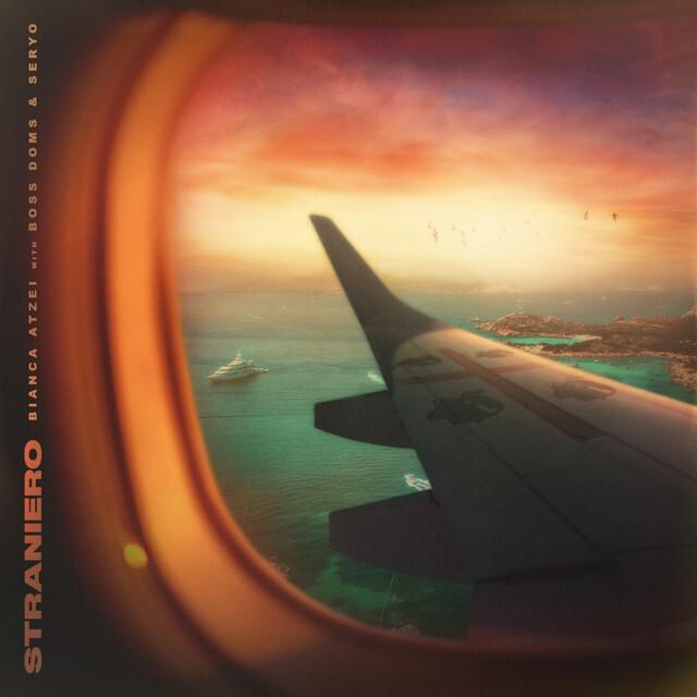 Album cover art for "Straniero" by Bianca Atzei & SERYO