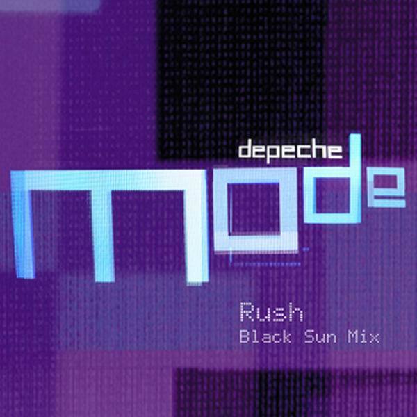 Album cover art for "Rush (Black Sun Mix)" by Depeche Mode