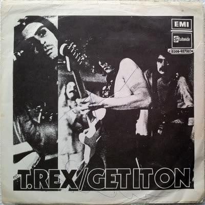Album cover art for "Raw Ramp" by T. Rex