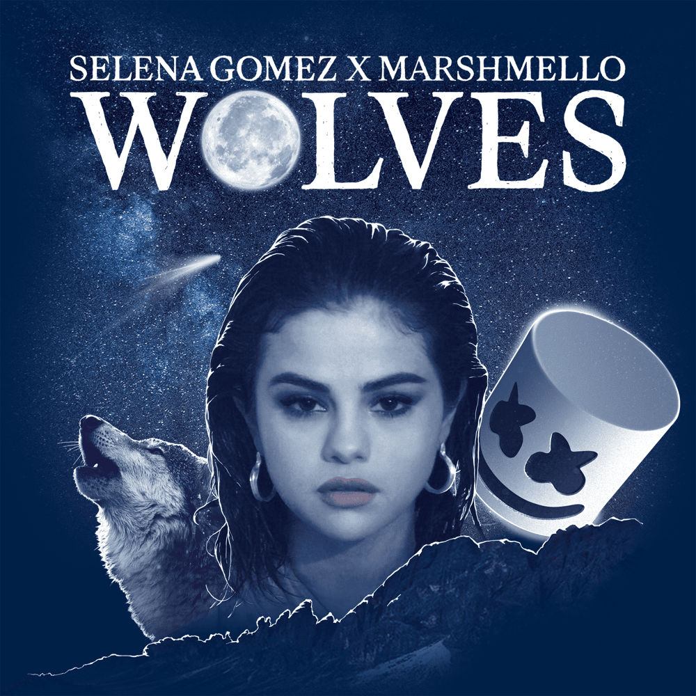 Album cover art for "Wolves" by Selena Gomez