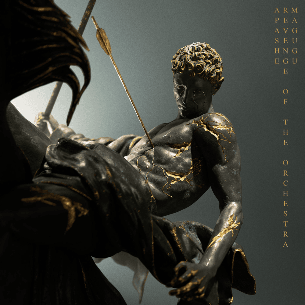 Album cover art for "Revenge of the Orchestra" by Apashe & Magugu