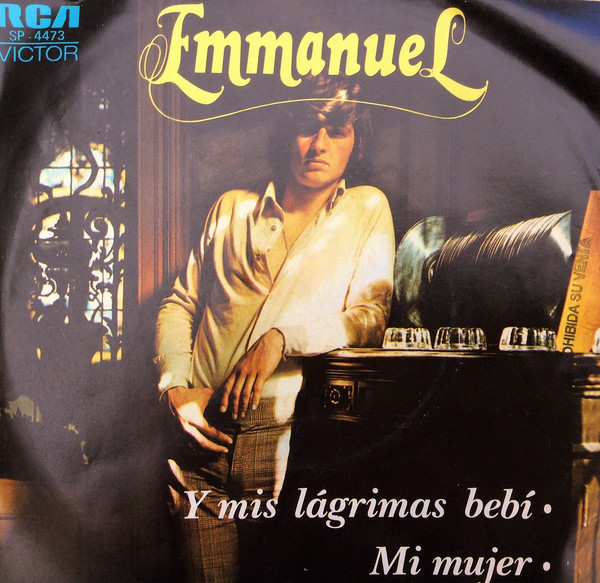 Album cover art for "Y Mis Lagrimas Bebí" by Emmanuel