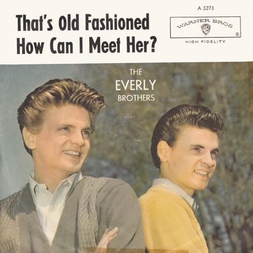 Album cover art for "How Can I Meet Her?" by The Everly Brothers