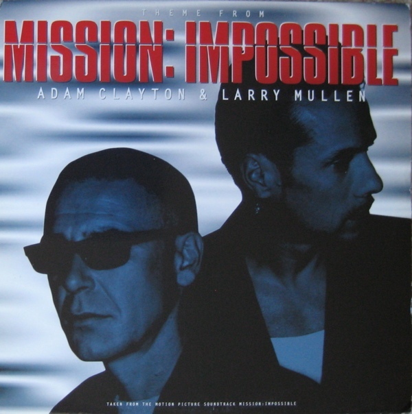 Album cover art for "Theme from Mission: Impossible" by Adam Clayton