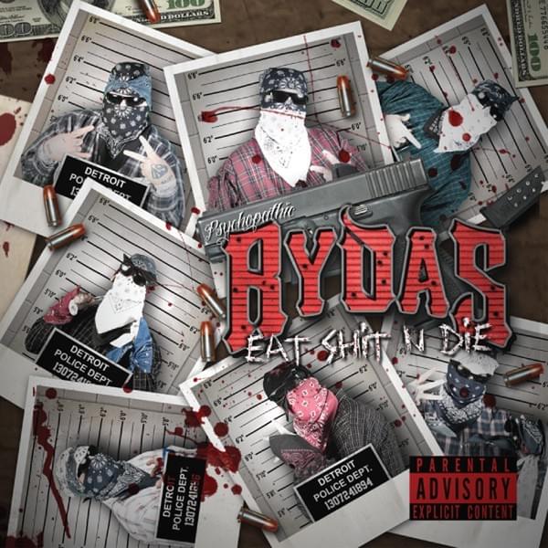Album cover art for "Fuck the Club" by Psychopathic Rydas