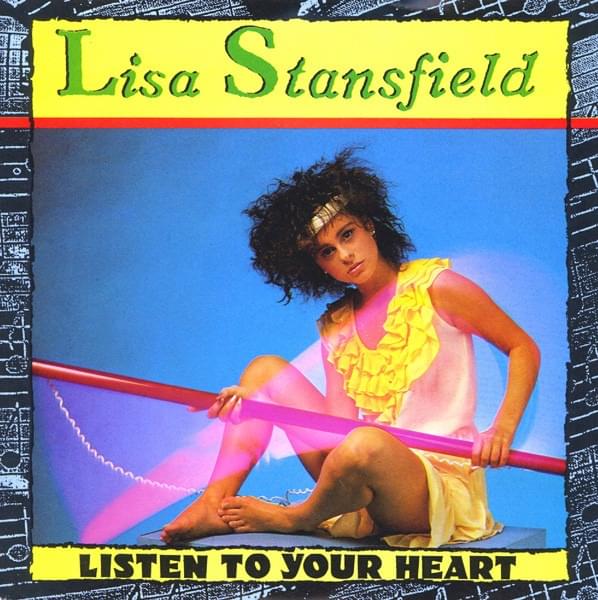Album cover art for "Listen To Your Heart" by Lisa Stansfield