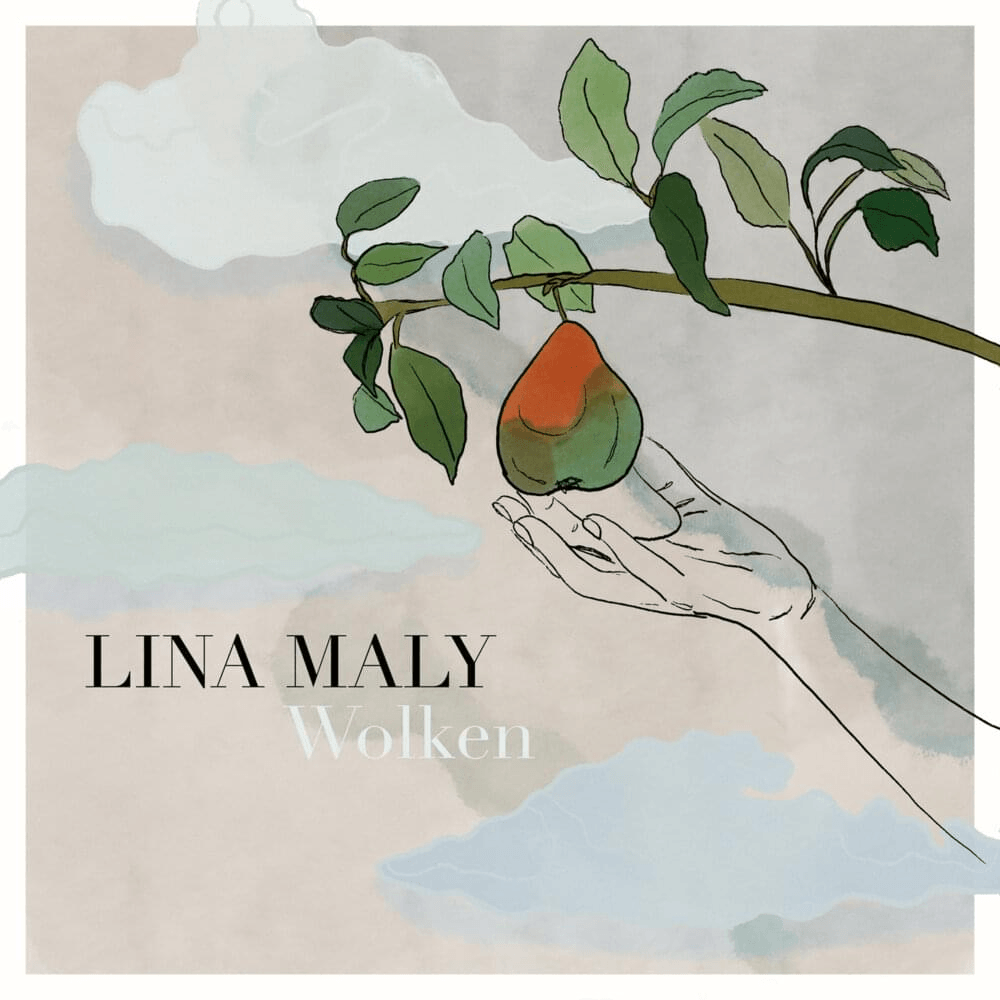Album cover art for "Wolken" by Lina Maly