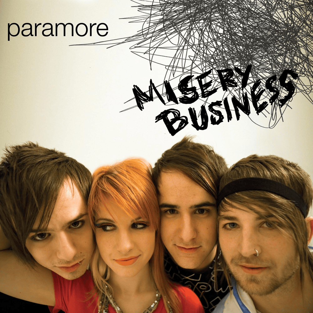 Album cover art for "Misery Business" by Paramore