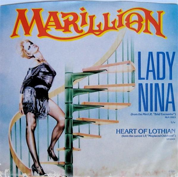 Album cover art for "Lady Nina" by Marillion