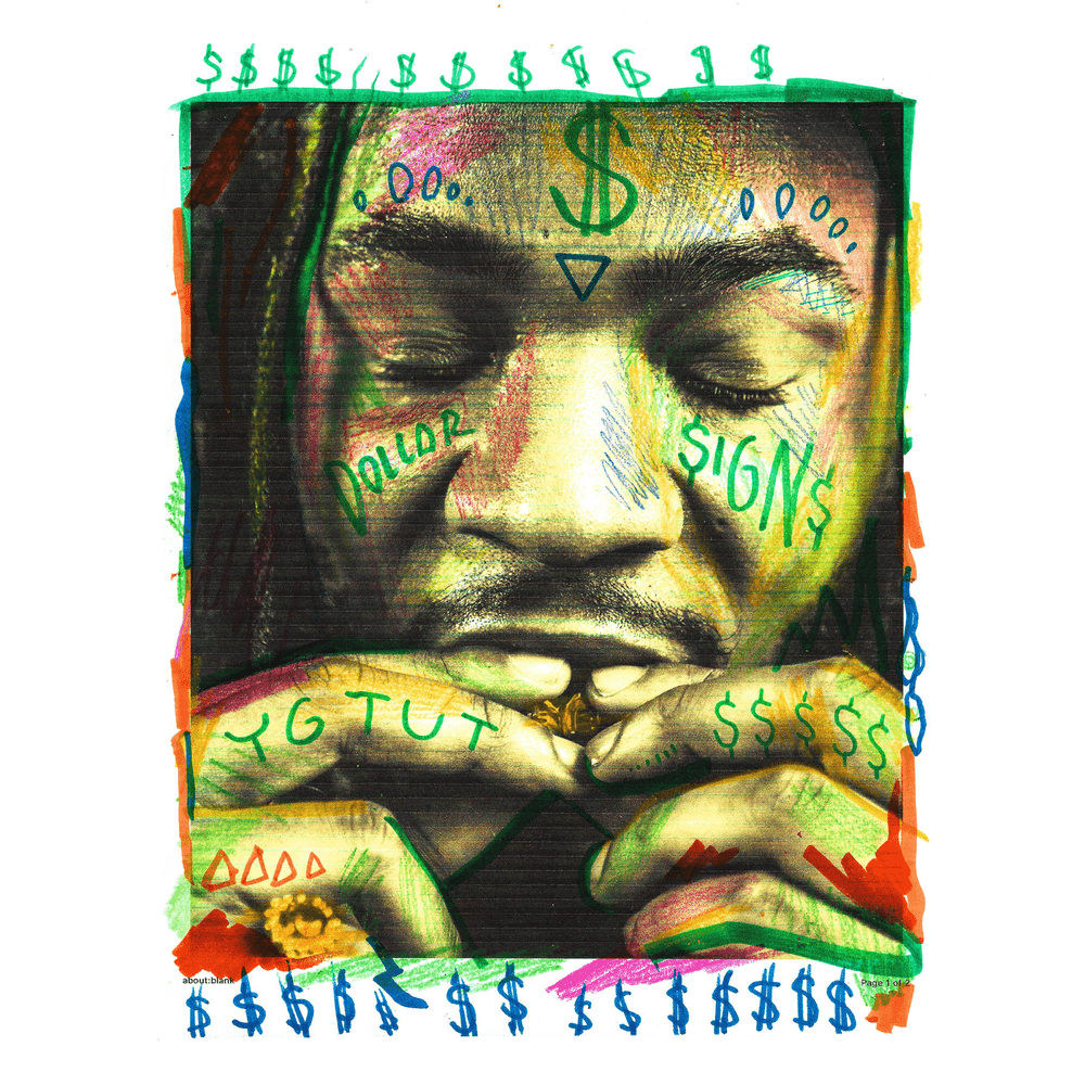 Album cover art for "Dolla $igns" by YGTUT