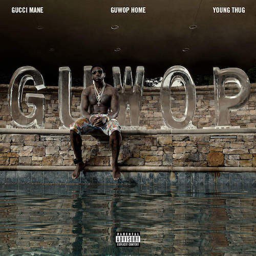 Album cover art for "Guwop Home" by Gucci Mane & Young Thug
