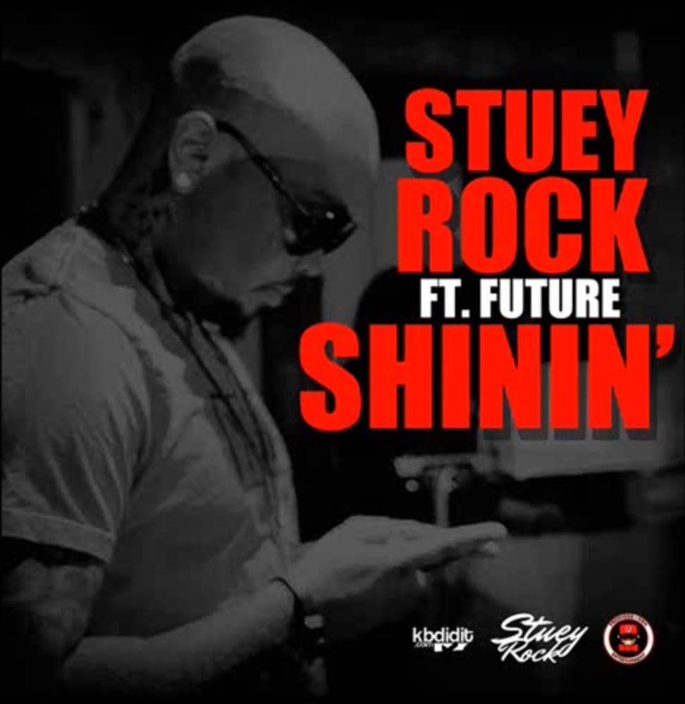 Album cover art for "Shinin" by Stuey Rock