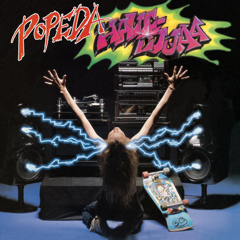 Album cover art for "Heavy lutaa" by Popeda