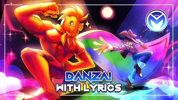 Album cover art for "Undertale Yellow Musical Bytes - DANZA! With Lyrics" by Man on the Internet & Juno Songs & Alex Beckham & NoteBlock & MasterSwordRemix & MyNewSoundtrack & Figburn & Steel (Artist)