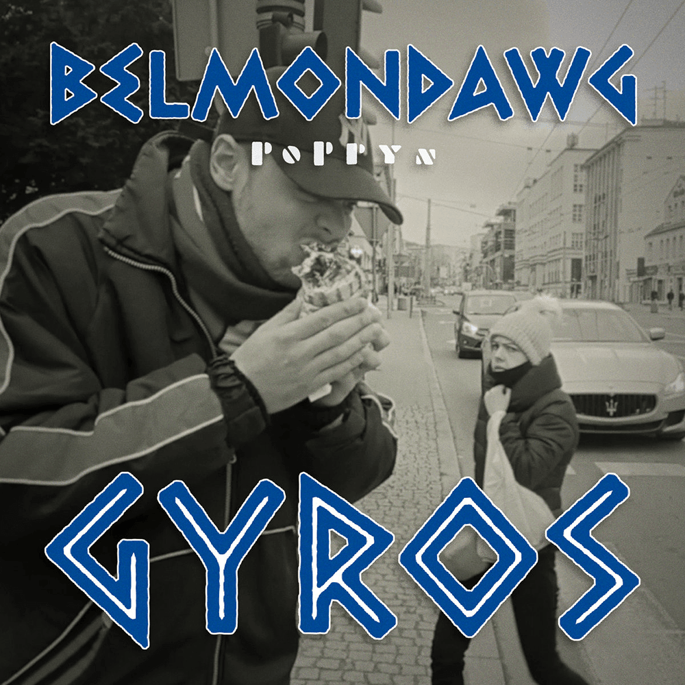 Album cover art for "Skit Gyros" by Belmondo