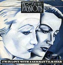 Album cover art for "I’m in Love with a German Film Star" by The Passions