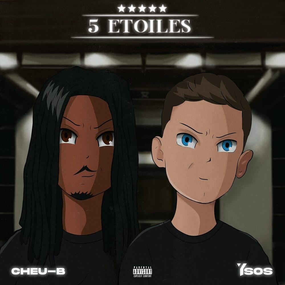 Album cover art for "5 étoiles" by Ysos & Cheu-B