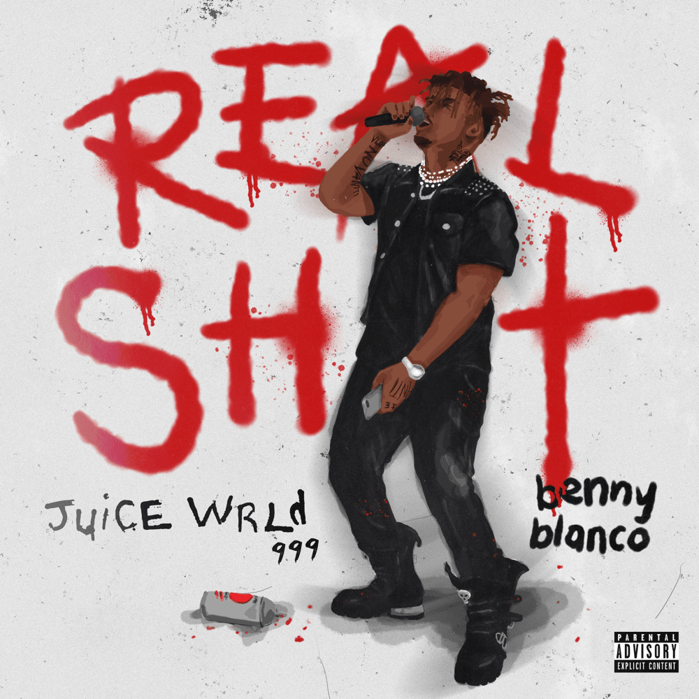 Album cover art for "Real Shit" by Juice WRLD