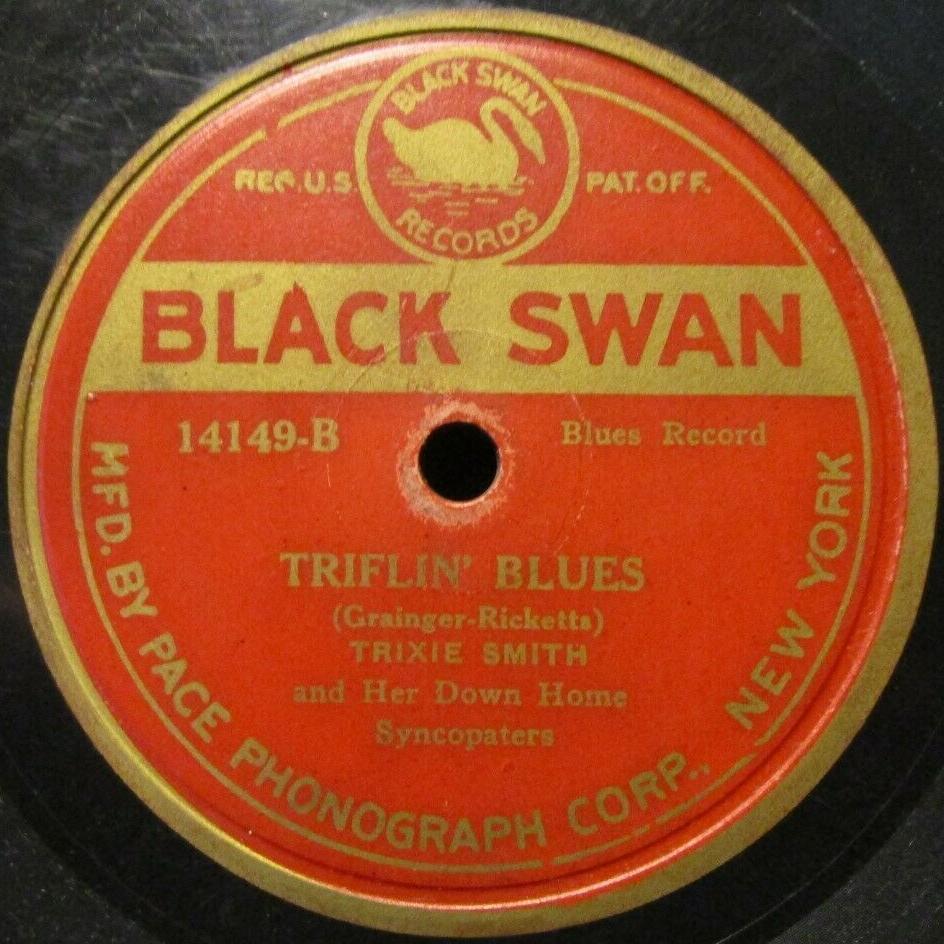 Album cover art for "Triflin’ Blues" by Trixie Smith
