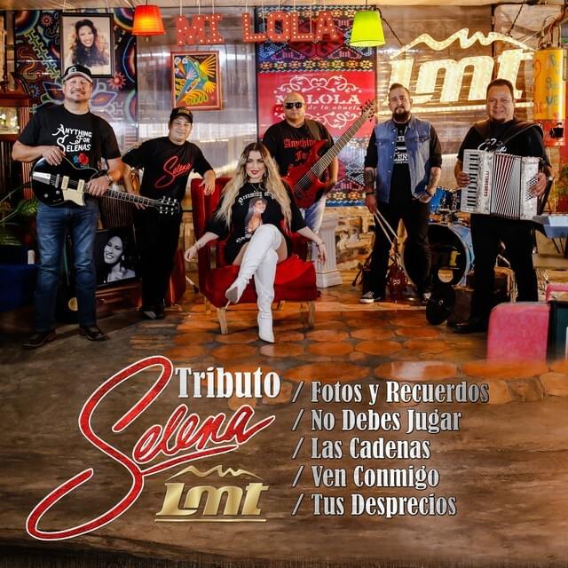 Cover image for Tributo A Selena: Fotos y Recuerdos / No Debes Jugar / Las Cadenas / Ven Conmigo / Tus Desprecios — Single