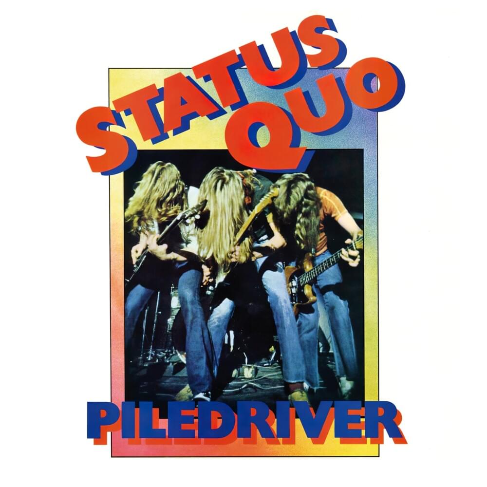 Album cover art for "Paper Plane" by Status Quo