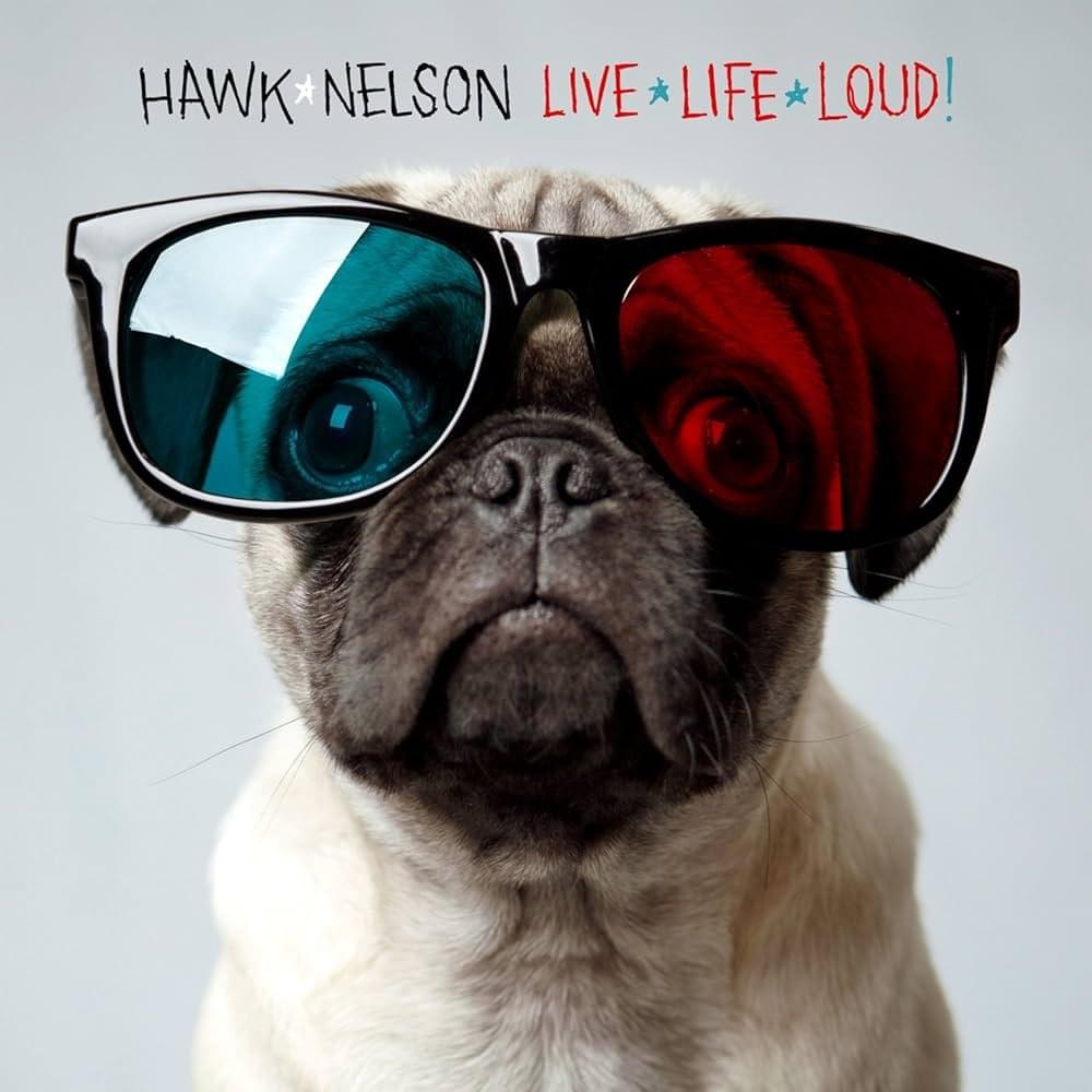 Album cover art for "Live Life Loud" by Hawk Nelson