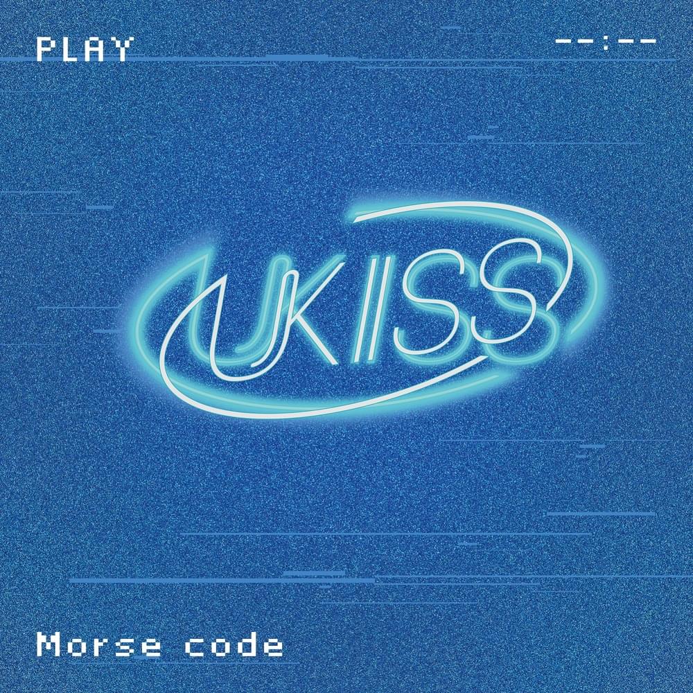 Album cover art for "모스부호 (Morse code)" by UKISS