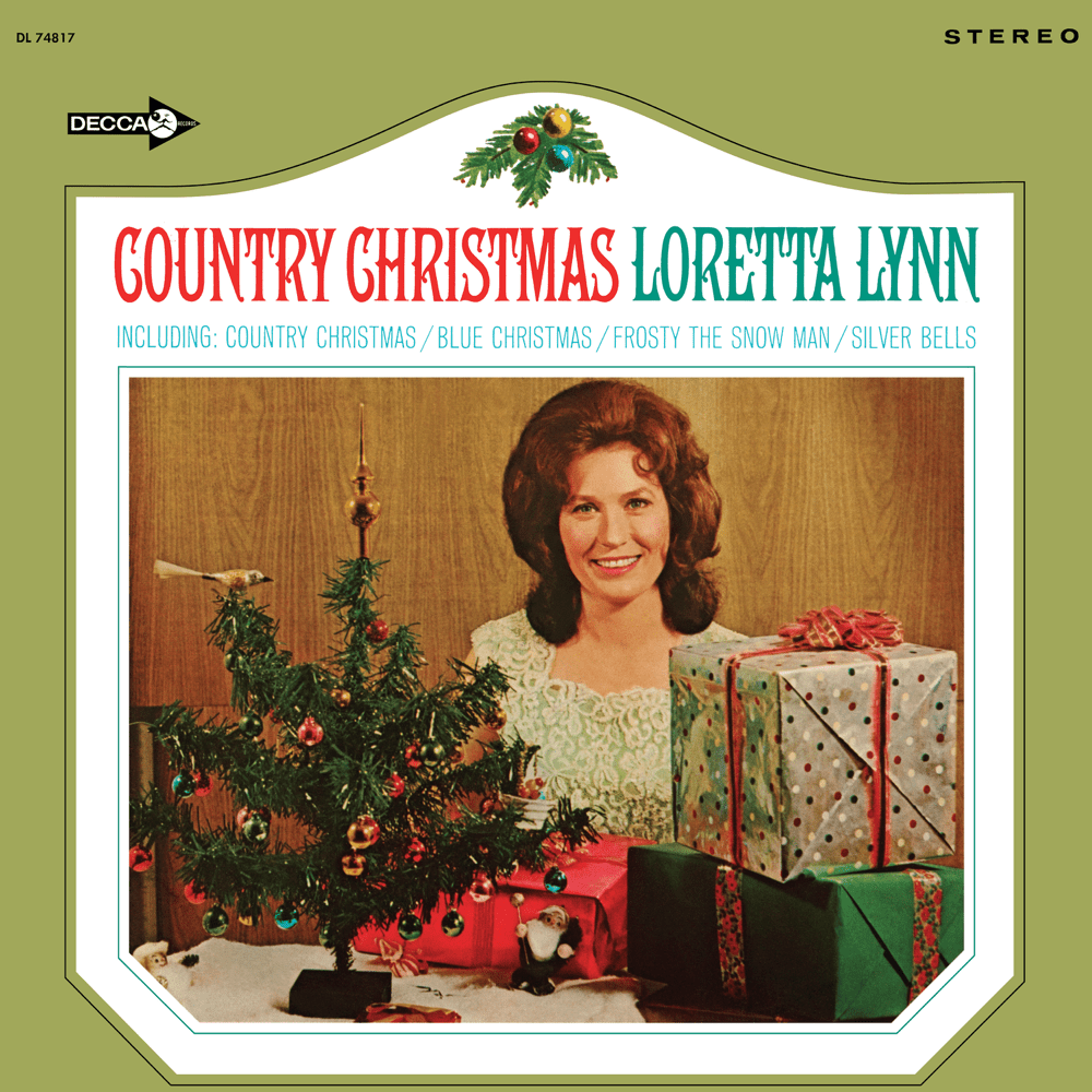 Album cover art for "Frosty the Snowman" by Loretta Lynn