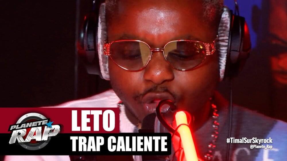 Album cover art for "Trap’Caliente" by Leto