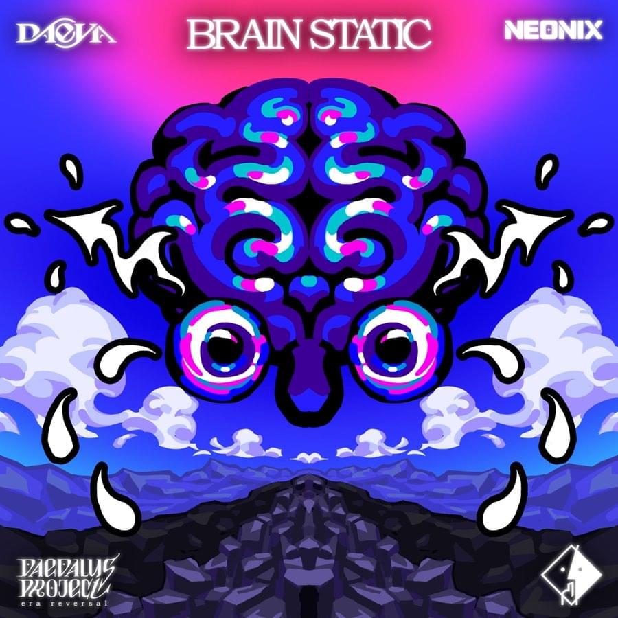 Album cover art for "BRAIN STATIC" by Daeya