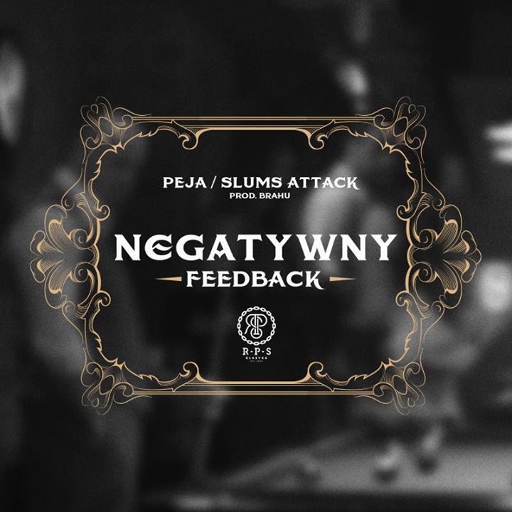 Album cover art for "Negatywny Feedback" by Peja & Brahu