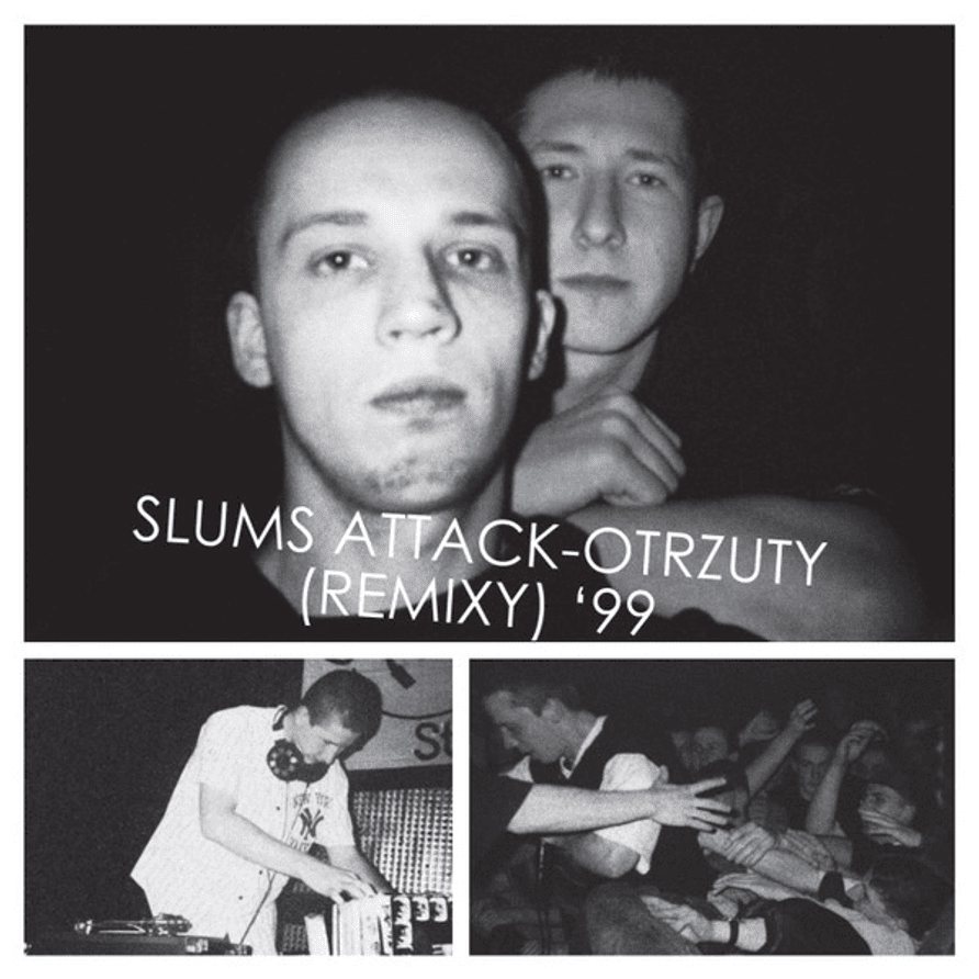 Album cover art for "Postawy (wersja ulepszona)" by Slums Attack