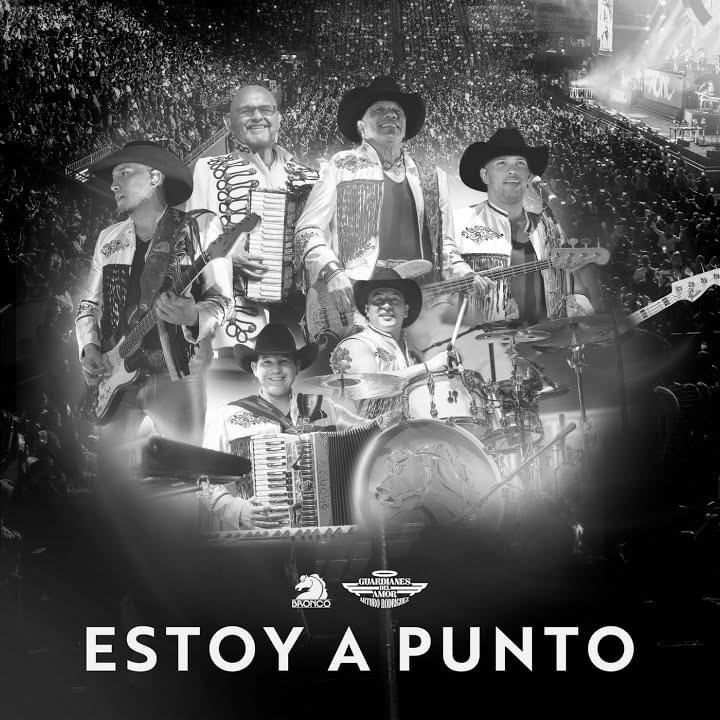 Album cover art for "Estoy A Punto (En Vivo)" by Bronco
